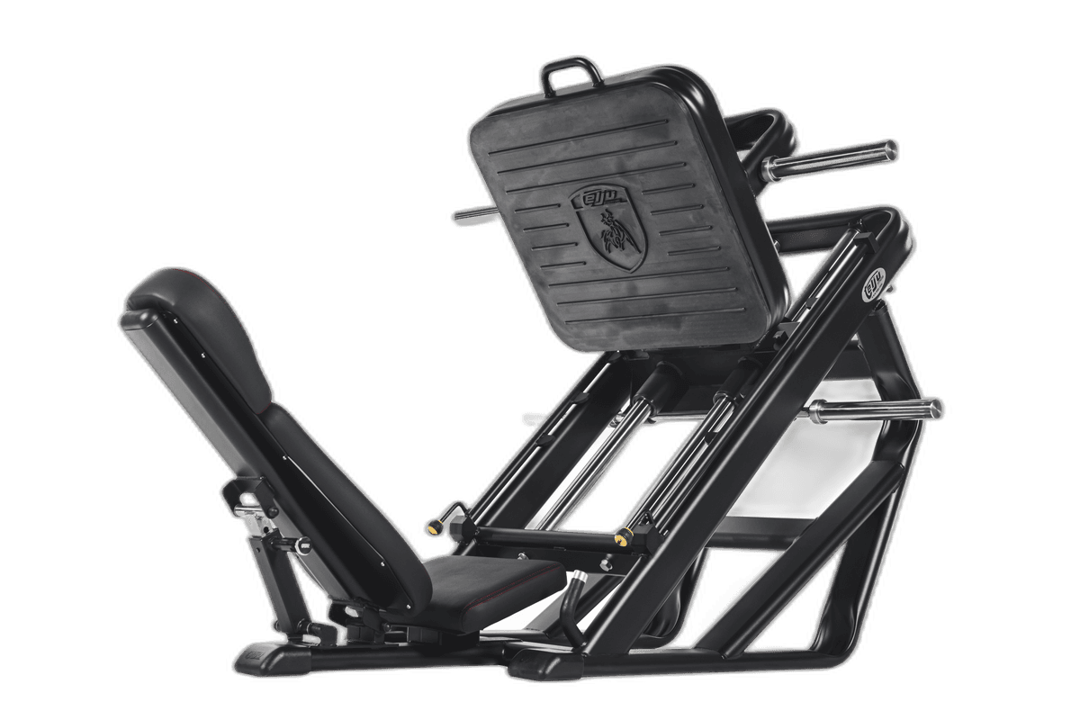 Telju Plate Loaded Beinpresse — Detail