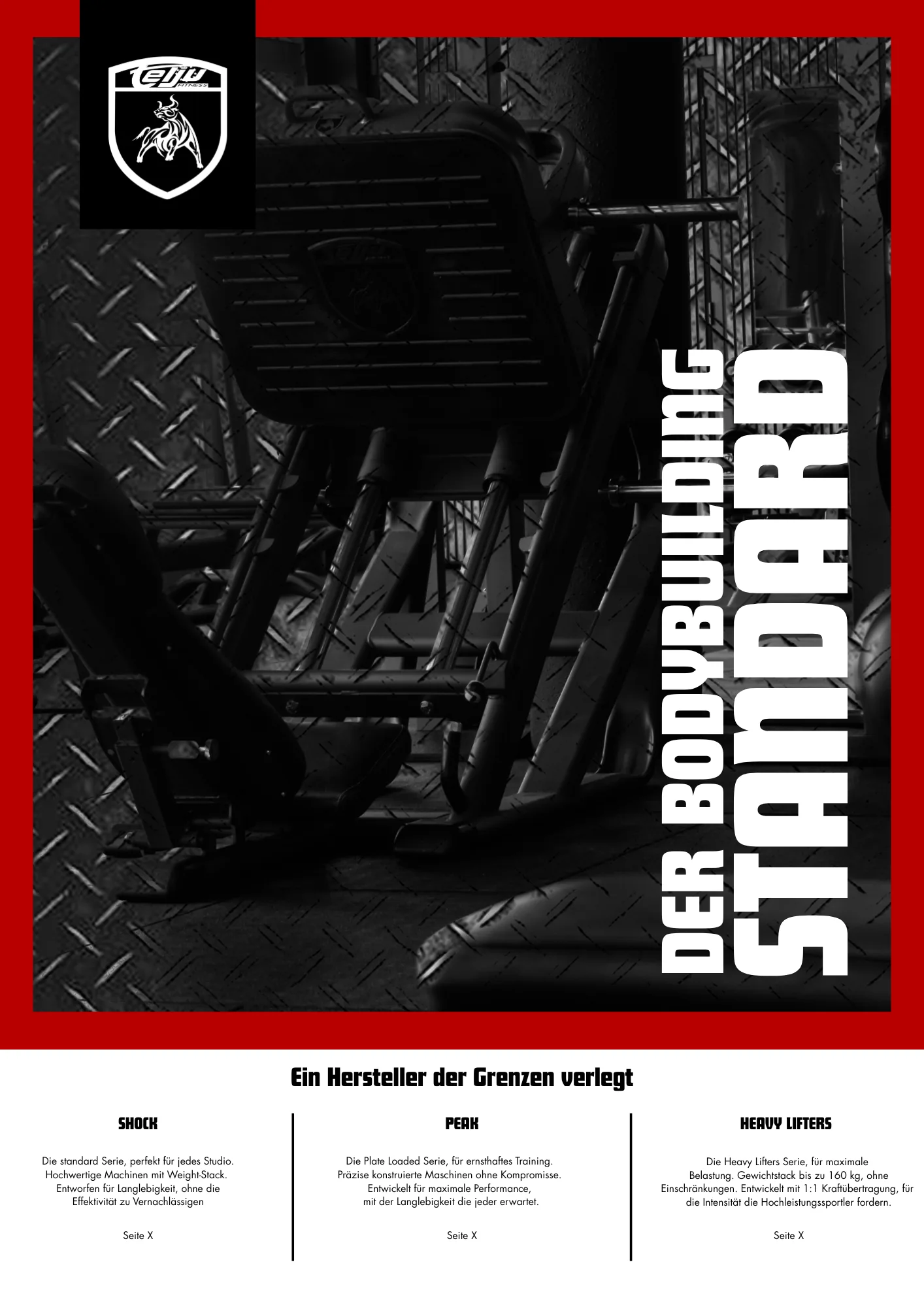 Telju Fitness Produktkatalog — Der Bodybuilding Standard